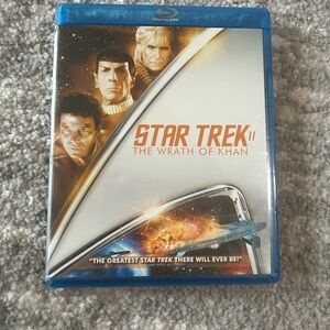 Star Trek II: The Wrath of Khan Blu-ray in Blue Case